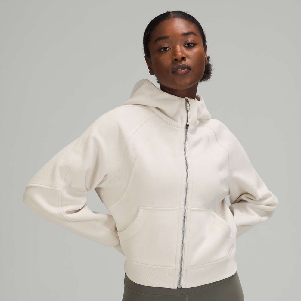 Lululemon Scuba Oversized Full Zip
White Opal